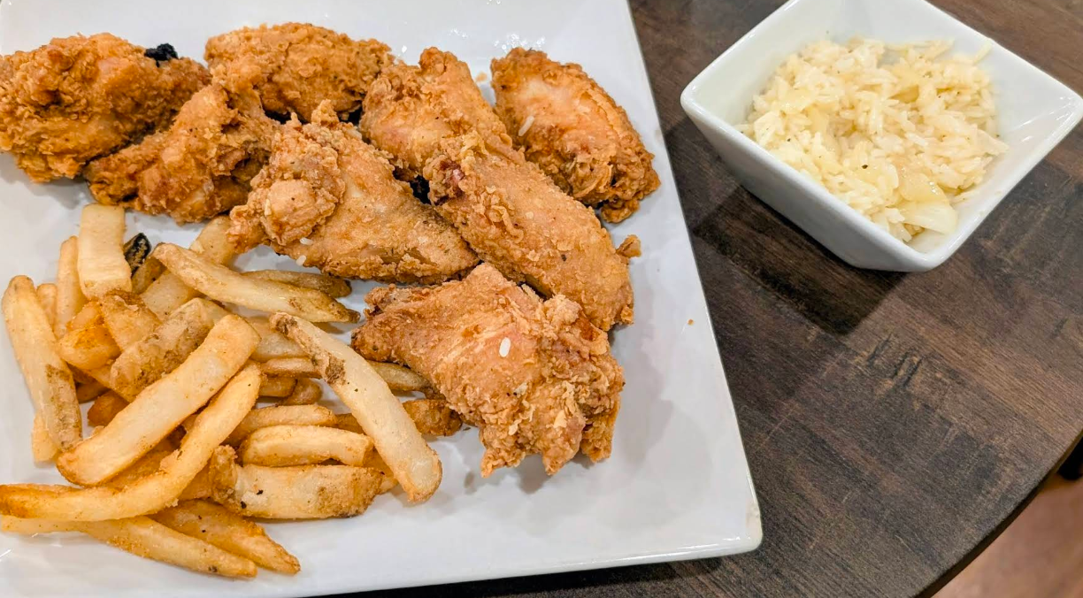 Original wings & fries