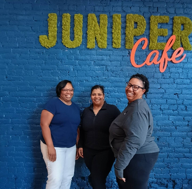 The Juniper Cafe team